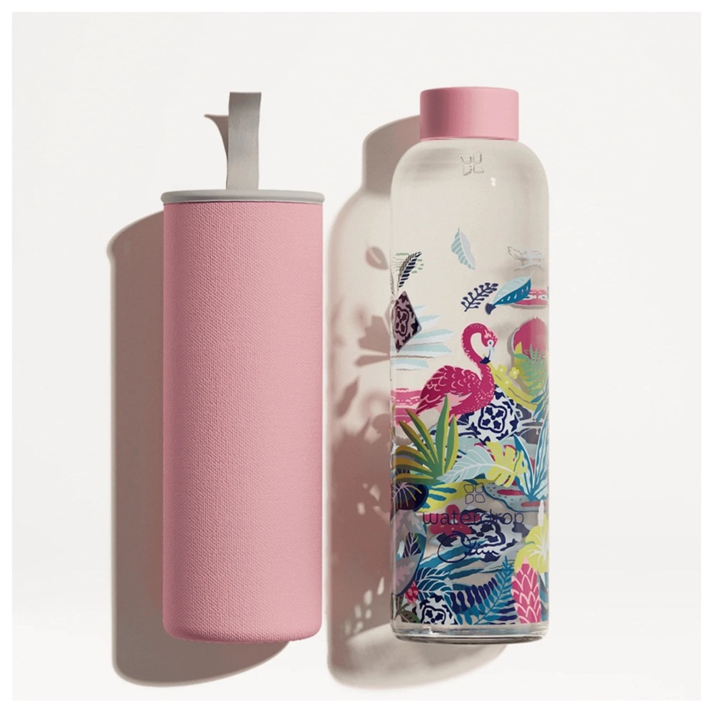 Waterdrop Limited Edition Olivia Culpo New In Box Borosilicate Glass Bottle 34oz